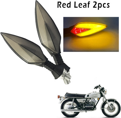 Generox Front, Rear, Side LED Indicator Light for Yamaha RX 100(Red, Yellow)