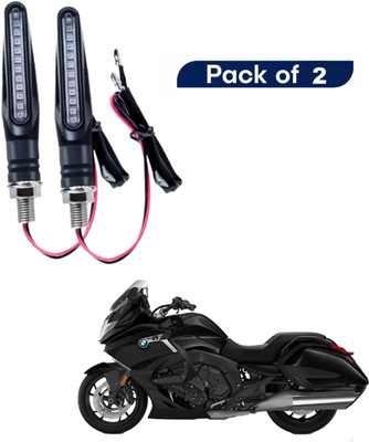 JMA TRADING Front, Rear LED Indicator Light for BMW Universal For Bike(Yellow)