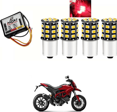 PRTEK Front, Side LED Indicator Light for Hero Hunk(Red)