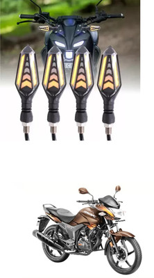 PRTEK Rear LED Indicator Light for Hero Hunk(Blue)