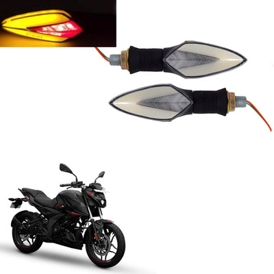 Vagary Front, Rear LED Indicator Light for Bajaj Pulsar N250(Red, Yellow)