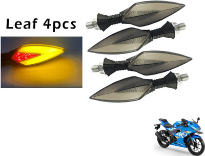 Generox Front, Rear LED Indicator Light for Suzuki GSX(Red, Yellow)