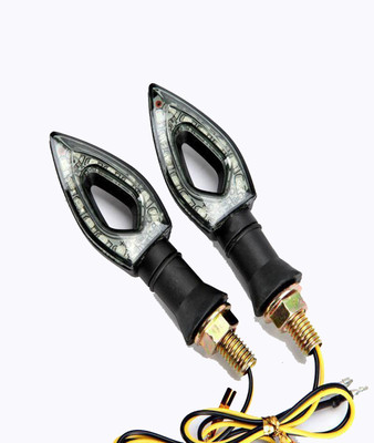 REPLEY Front, Rear LED Indicator Light for Bajaj Pulsar 220 DTS-i(Blue)