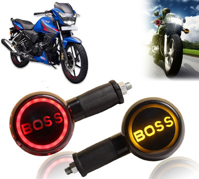 AUTO PEARL Side LED Indicator Light for TVS Apache RTR 160(Yellow, Red)
