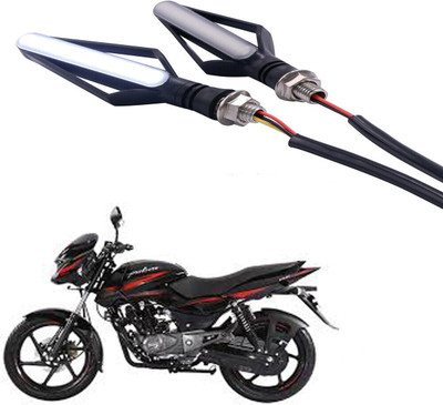 NIA DK STORES Front, Rear LED Indicator Light for Bajaj Pulsar 150(Multicolor)