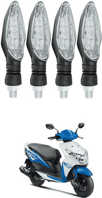 LOVMOTO Front, Rear LED Indicator Light for Yamaha Crux(Yellow)