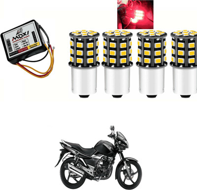 PRTEK Front, Side LED Indicator Light for Suzuki GS(Red)