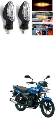 PRTEK Front, Rear LED Indicator Light for Universal For Bike Phoenix 125(Multicolor)