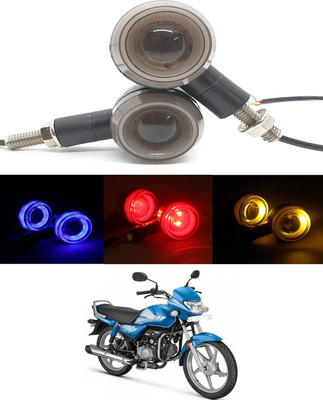 monolive Front LED Indicator Light for Hero Universal For Bike(Blue, Red, Yellow)