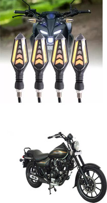 PRTEK Rear LED Indicator Light for Bajaj Avenger 220 DTS-i(Blue)