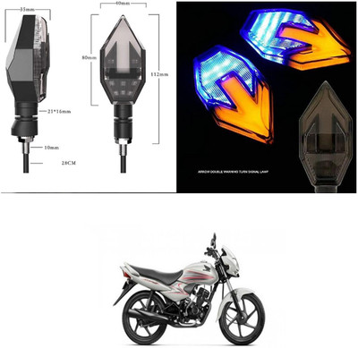 PRTEK Universal High Bright Front Rear Led Side Indicator Turn Signal V822 Indicator Light Motorbike LED for Honda (12 V, 12 W)(Dream Neo, Pack of 4)
