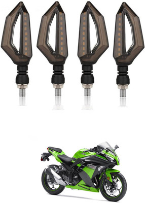 PRTEK Front, Rear LED Indicator Light for Kawasaki(Multicolor)