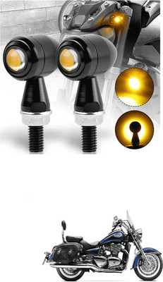 LOVMOTO Front, Rear LED Indicator Light for Royal Enfield Thunder Bird 350(Yellow)