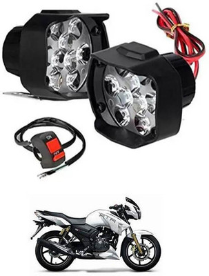 E-Shoppe Front, Rear, Side LED Indicator Light for TVS Apache RTR 180(White)