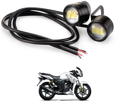 PRTEK Side LED Indicator Light for TVS Apache RTR 180(Blue, Red)