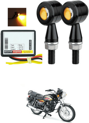 LOVMOTO Front, Rear LED Indicator Light for Hero Maestro(Yellow)