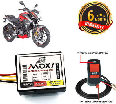 AUTO PEARL Front, Rear Flasher Indicator Light for Bajaj Pulsar 180 NS