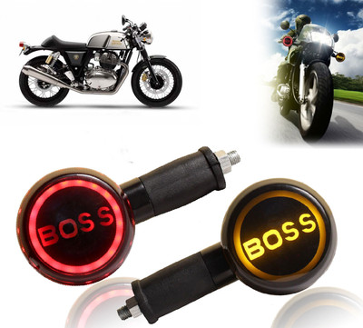 AUTO PEARL Side LED Indicator Light for Royal Enfield Continental GT(Yellow, Red)