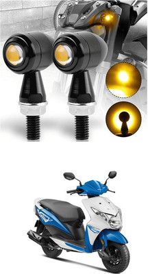 LOVMOTO Front, Rear LED Indicator Light for Yamaha Crux(Yellow)