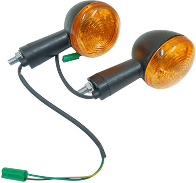 Chinkraft Rear Halogen Indicator Light for Royal Enfield Meteor 350(Orange)