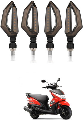 PRTEK Front, Rear LED Indicator Light for Yamaha Ray(Multicolor)