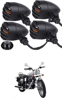LOVMOTO Front, Rear LED Indicator Light for Royal Enfield 500(Yellow)