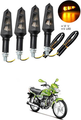 GONAMA Front, Rear LED Indicator Light for Hero Hunk(Multicolor)