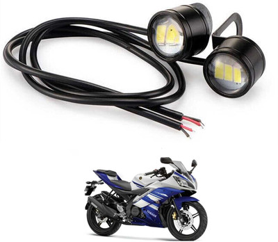 PRTEK Side LED Indicator Light for Yamaha R15(Blue, Red)