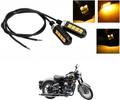 XZRTZ Front LED Indicator Light for Royal Enfield Classic 500(Yellow)