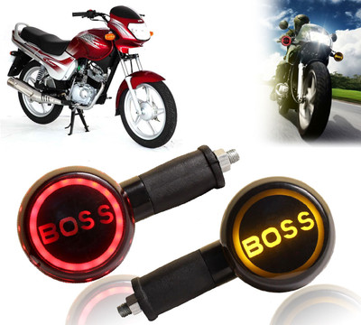 AUTO PEARL Side LED Indicator Light for TVS Victor(Yellow, Red)