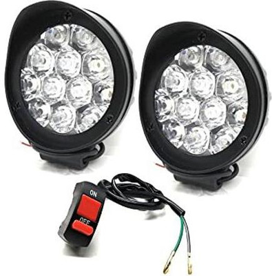IIVAAs Front, Rear LED Indicator Light for Universal For Bike Universal For Bike(White)