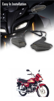 LOVMOTO Side LED Indicator Light for Hero Splendor(Amber)