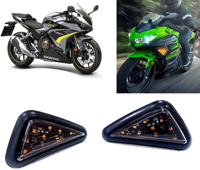 AUTO PEARL Side LED Indicator Light for Honda CBR(Yellow)