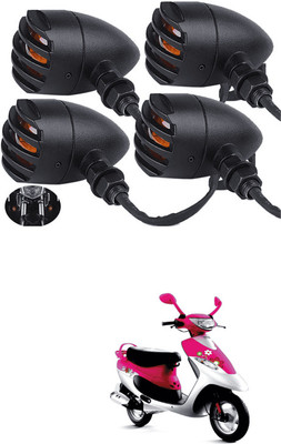 LOVMOTO Front, Rear LED Indicator Light for Yamaha Saluto(Yellow)