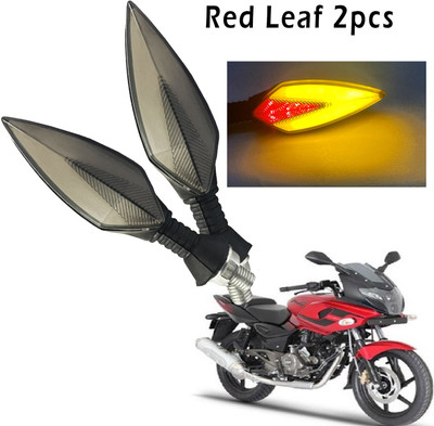 Generox Front, Rear, Side LED Indicator Light for Bajaj Pulsar 200 DTS-i(Red, Yellow)