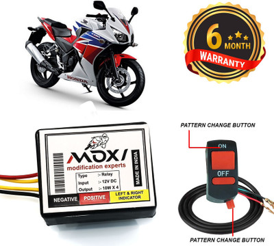 AUTO PEARL Front, Rear Flasher Indicator Light for Honda CBR