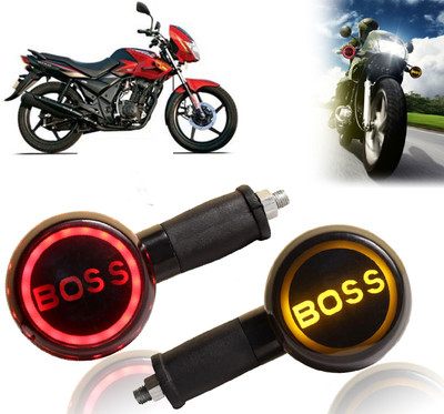 AUTO PEARL Side LED Indicator Light for TVS Flame DS125(Yellow, Red)