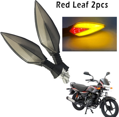 Generox Front, Rear, Side LED Indicator Light for Bajaj Platina 125(Red, Yellow)