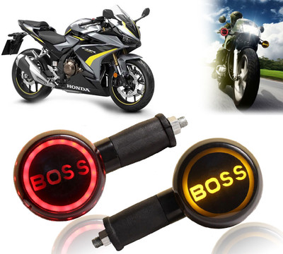 AUTO PEARL Side LED Indicator Light for Honda CBR(Yellow, Red)