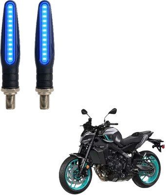 JMA TRADING Front, Rear LED Indicator Light for Yamaha Universal For Bike(Blue)