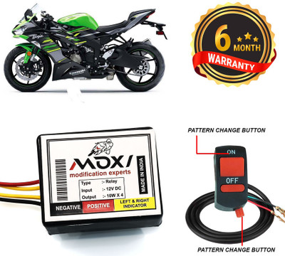 AUTO PEARL Front, Rear Flasher Indicator Light for Kawasaki Ninja