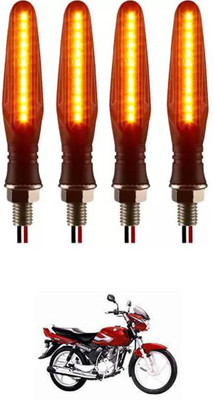 E-Shoppe Front, Rear, Side LED Indicator Light for Suzuki Zeus(Yellow)