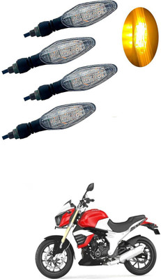 PRTEK Front, Rear LED Indicator Light for TVS Max 4R(Yellow)