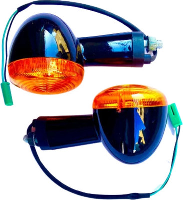 SAM Rear, Front LED Indicator Light for Royal Enfield Classic 350, Classic(Orange)