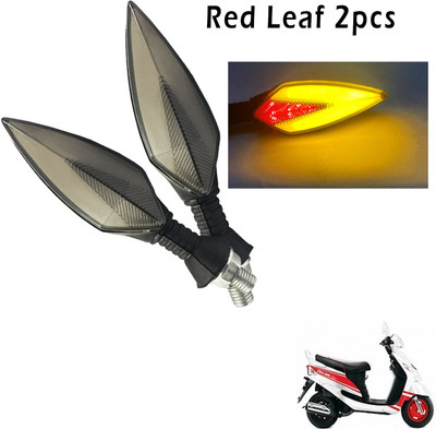 Generox Front, Rear, Side LED Indicator Light for Mahindra Rodeo(Red, Yellow)