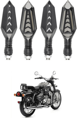 LOVMOTO Front, Rear LED Indicator Light for Royal Enfield 500(Yellow)