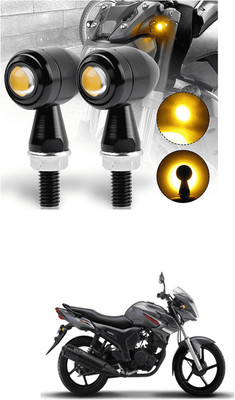 LOVMOTO Front, Rear LED Indicator Light for Universal For Bike(Yellow)