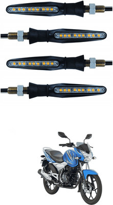 LOVMOTO Side LED Indicator Light for Bajaj Discover 125 DTS-i(Amber)