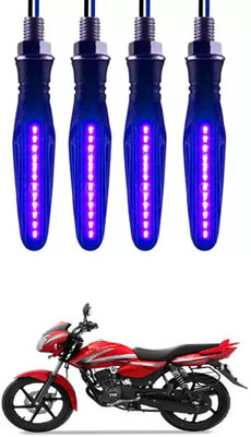 E-Shoppe Front, Rear, Side LED Indicator Light for TVS Phoenix 125(Blue)