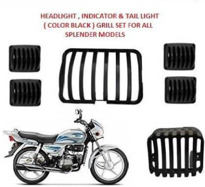 Santech Front, Side, Rear NA Indicator Light for Hero Splendor Plus(Black)